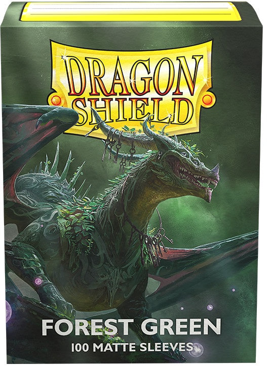 Dragon Shield Sleeves Matte Forest Green (100)