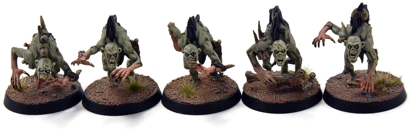 FLESH-EATER COURTS 10 Crypt Ghouls #2 WELL PAINTED Sigmar