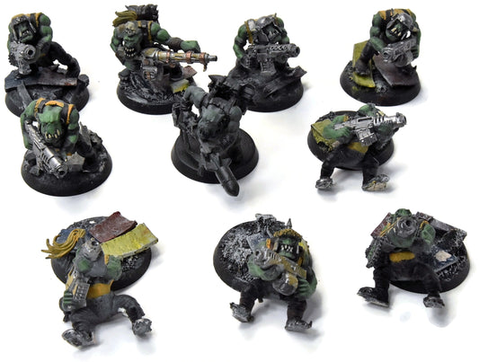 ORKS 10 Ork Boyz #2 Warhammer 40K 6707