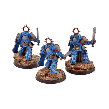 SPACE MARINES 3 Aggressors #1 WELL PAINTED Warhammer 40K