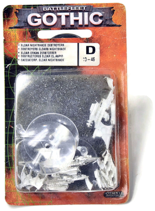 BATTLEFLEET GHOTIC Eldar Nightshade Destroyer #1 METAL Canada only