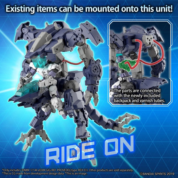 eEXM GIG-R01 PROVEDEL (type-REX 01) 30MM 1/144 Bandai
