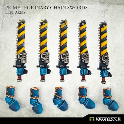 Prime Legionaries CCW Arms - Chain Swords[left] (5) (KRCB271)