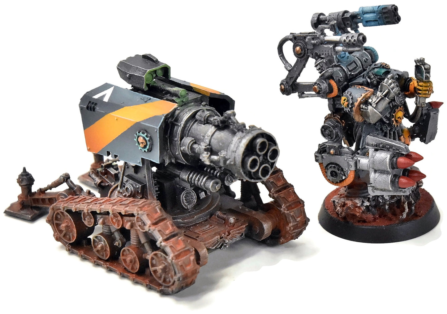 SPACE MARINES Thunderfire Cannon #1 PRO PAINTED Warhammer 40K