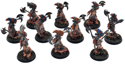 FYRESLAYERS 10 Vulkite Berzerkers #3 WELL PAINTED Warhammer Sigmar