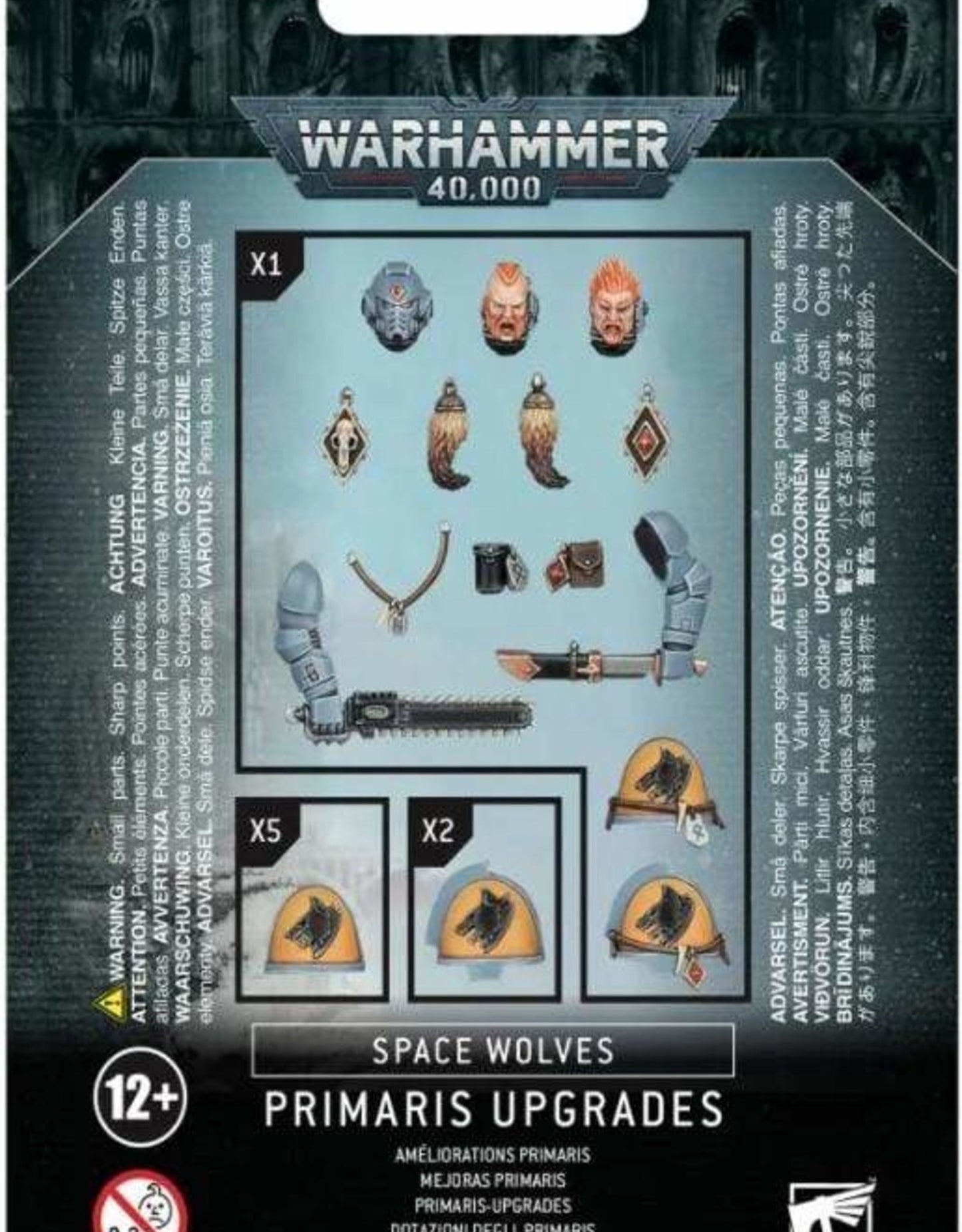 Space Wolves Primaris Upgrades Sprue