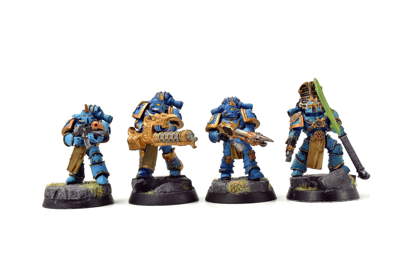 THOUSAND SONS 8 Horus Heresy Rubric Marines FORGE WORLD PAINTED
