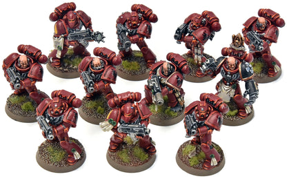 BLOOD ANGELS 11 Firstborn space marines #2 PRO PAINTED Warhammer 40K