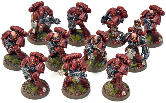 BLOOD ANGELS 11 Firstborn space marines #2 PRO PAINTED Warhammer 40K