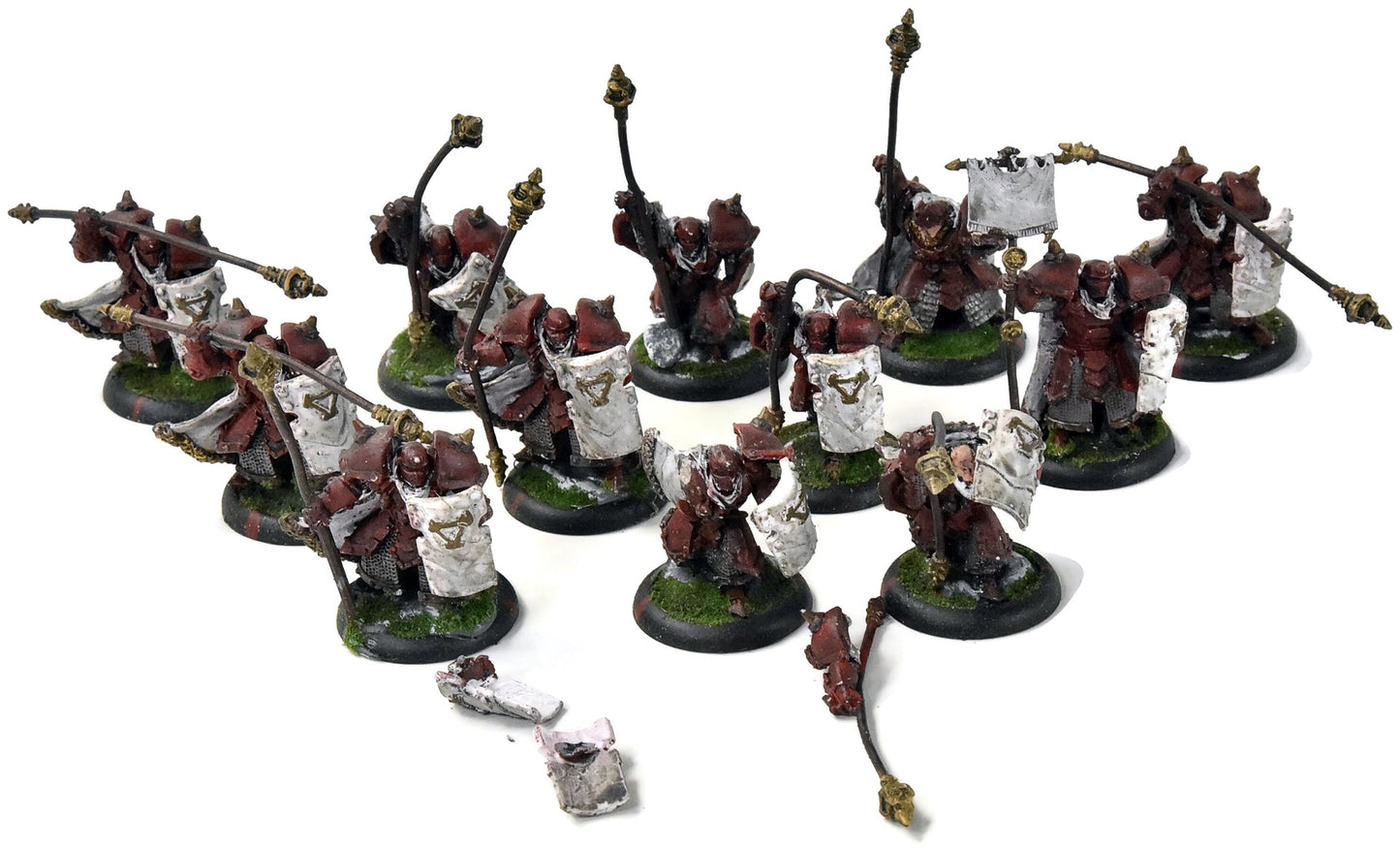 WARMACHINE 12 Iron Fang Pikemen #2 METAL Khador