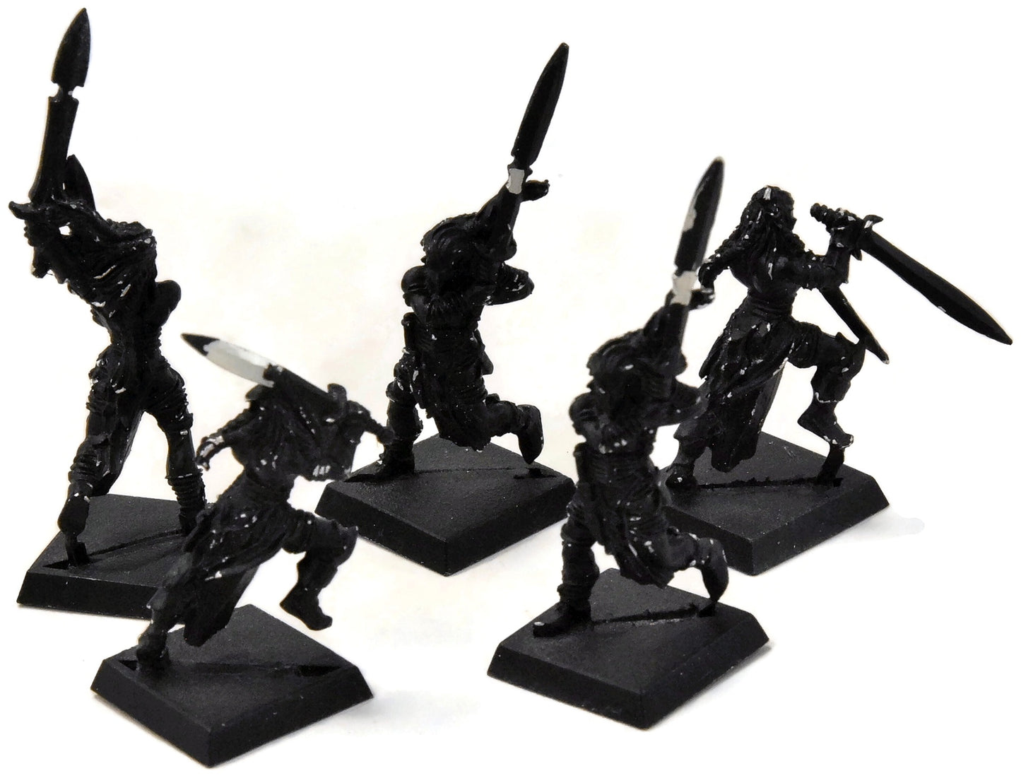 WOOD ELVES 5 Wardancers #1 METAL Warhammer Fantasy