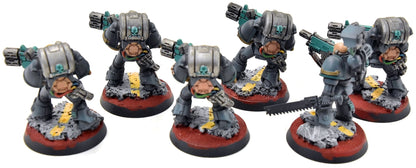 SPACE MARINES 6 Devastators #1 WELL PAINTED Warhammer 40K