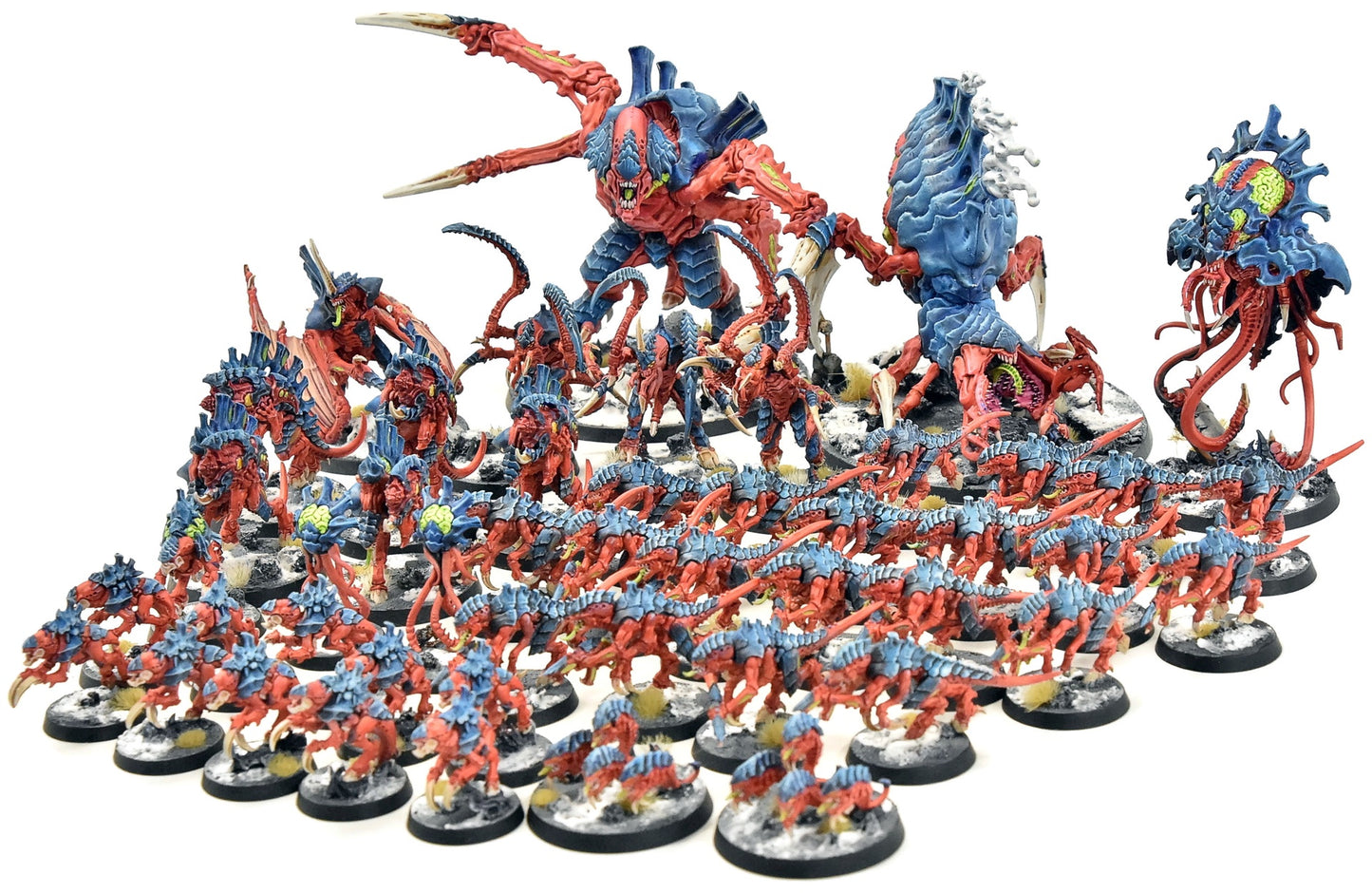 TYRANIDS Leviathan Half Box #1 PRO PAINTED Warhammer 40K