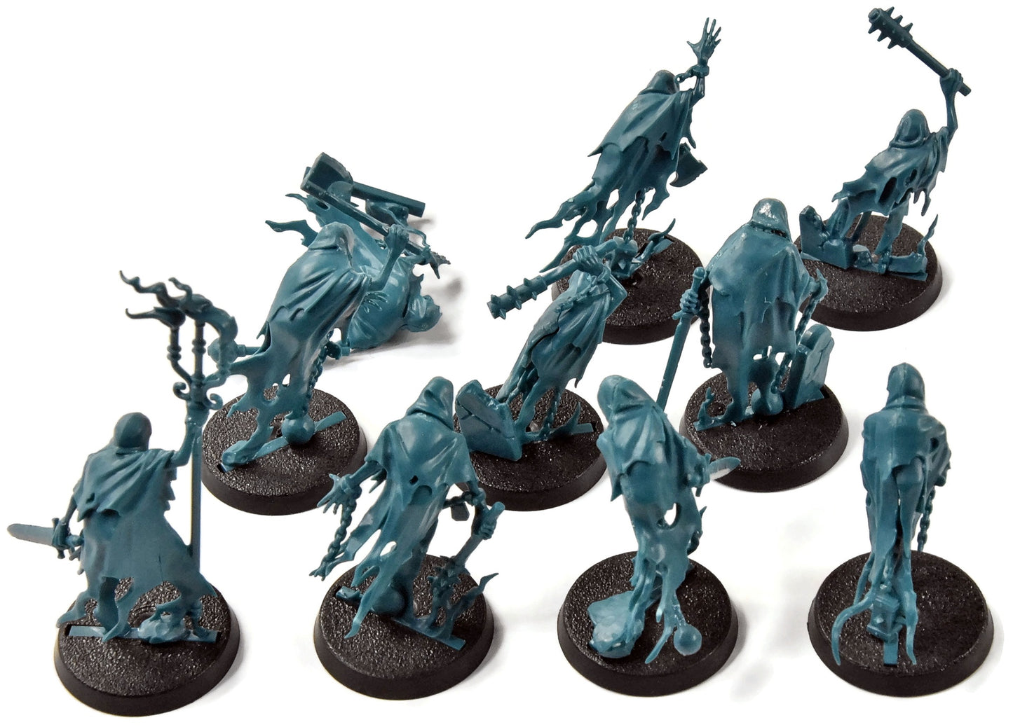 NIGHTAUNT 10 Chainrasp Horde #1 Missing 1 Base Sigmar