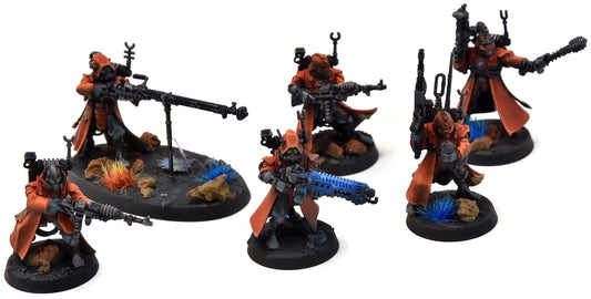 ADEPTUS MECHANICUS 6 Skitarii #1 PRO PAINTED Warhammer 40K