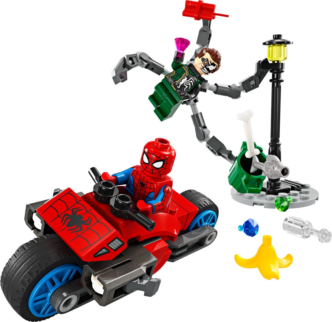 LEGO Motorcycle Chase: Spider-Man vs. Doc Ock (76275)