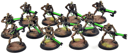 NECRONS 12 Warriors #3 Warhammer 40K WELL PAINTED