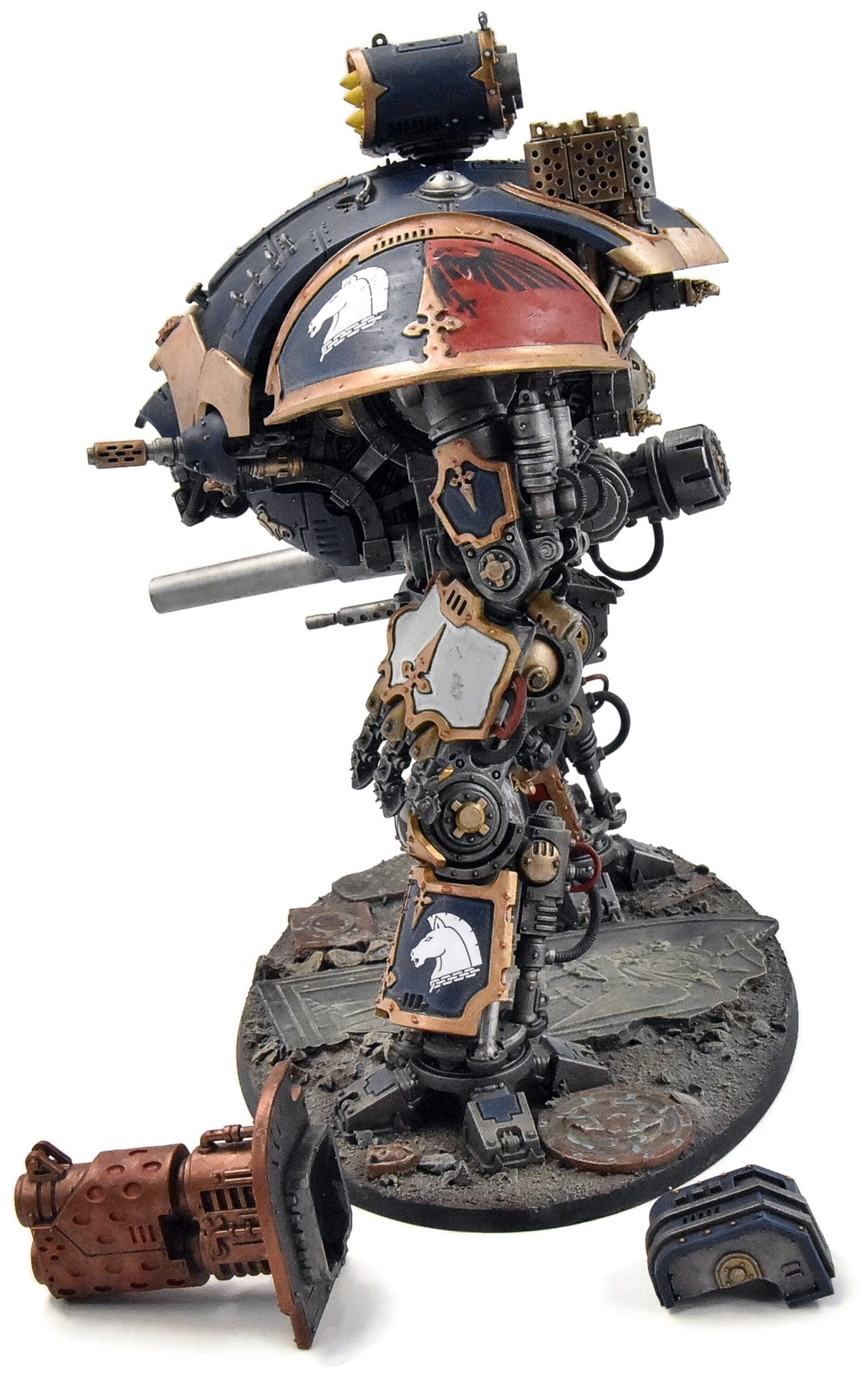 IMPERIAL KNIGHTS Knight Warden #1 WELL PAINTED Warhammer 40K