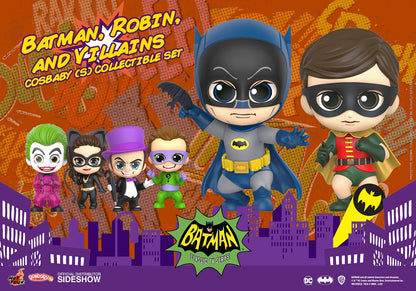 Batman, Robin, and Villains Cosbaby(S) Collectible Set (Hot Toys)