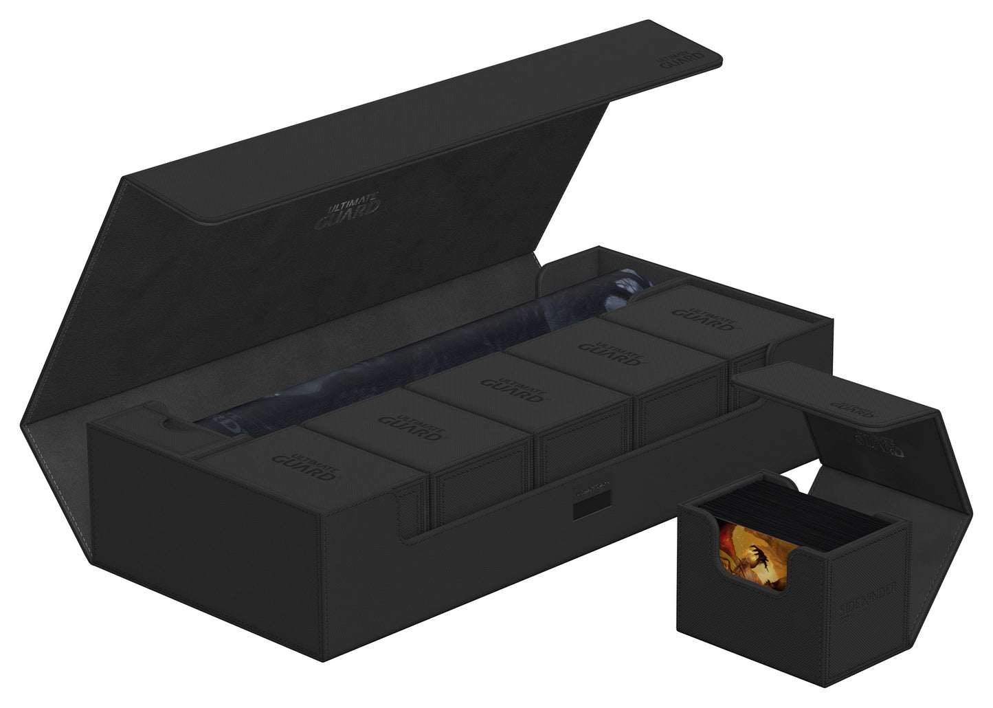 Ultimate Guard Deck Case Superhive 550+ Monocolor Black