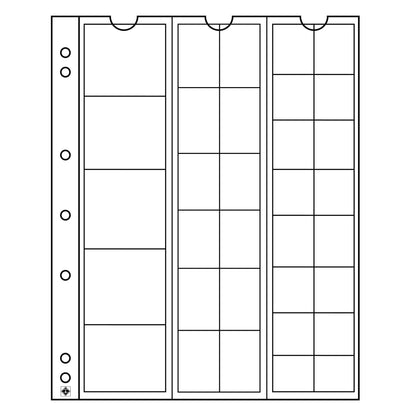 Numis Coin Sheets Mix (Nh33)