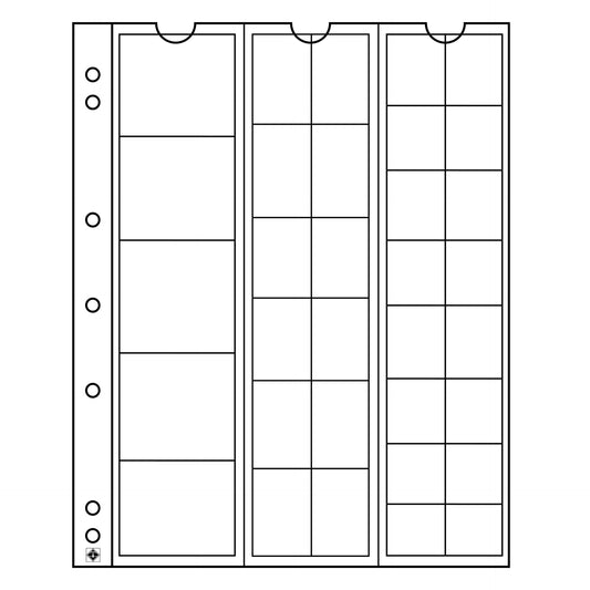 Numis Coin Sheets Mix (Nh33)