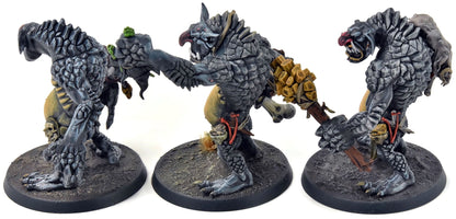 GLOOMSPITE GITZ 3 Rockgut Troggoths #3 WELL PAINTED Sigmar