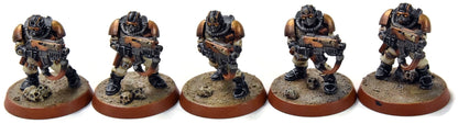 SPACE MARINES 5 Scouts #1 PRO PAINTED Warhammer 40K