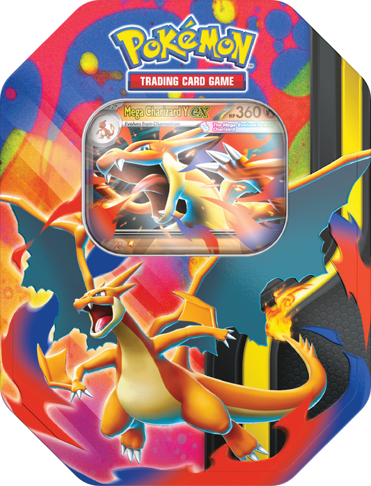 Pokemon TCG Mega Charizard Y Tin (EN)