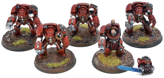 SPACE MARINES 5 Terminator Squad #1 Warhammer 40K Old Sculpt