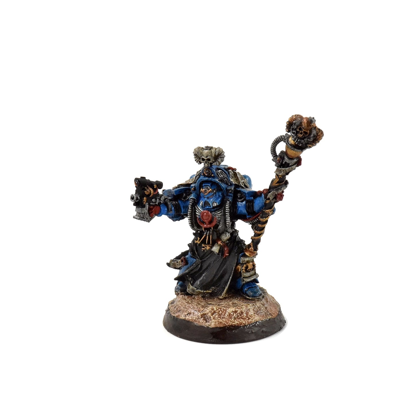 SPACE MARINES Librarian Tigurius #4 WELL PAINTED Warhammer 40K