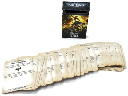 ORKS Datacards USED Mint Condition Warhammer 40K