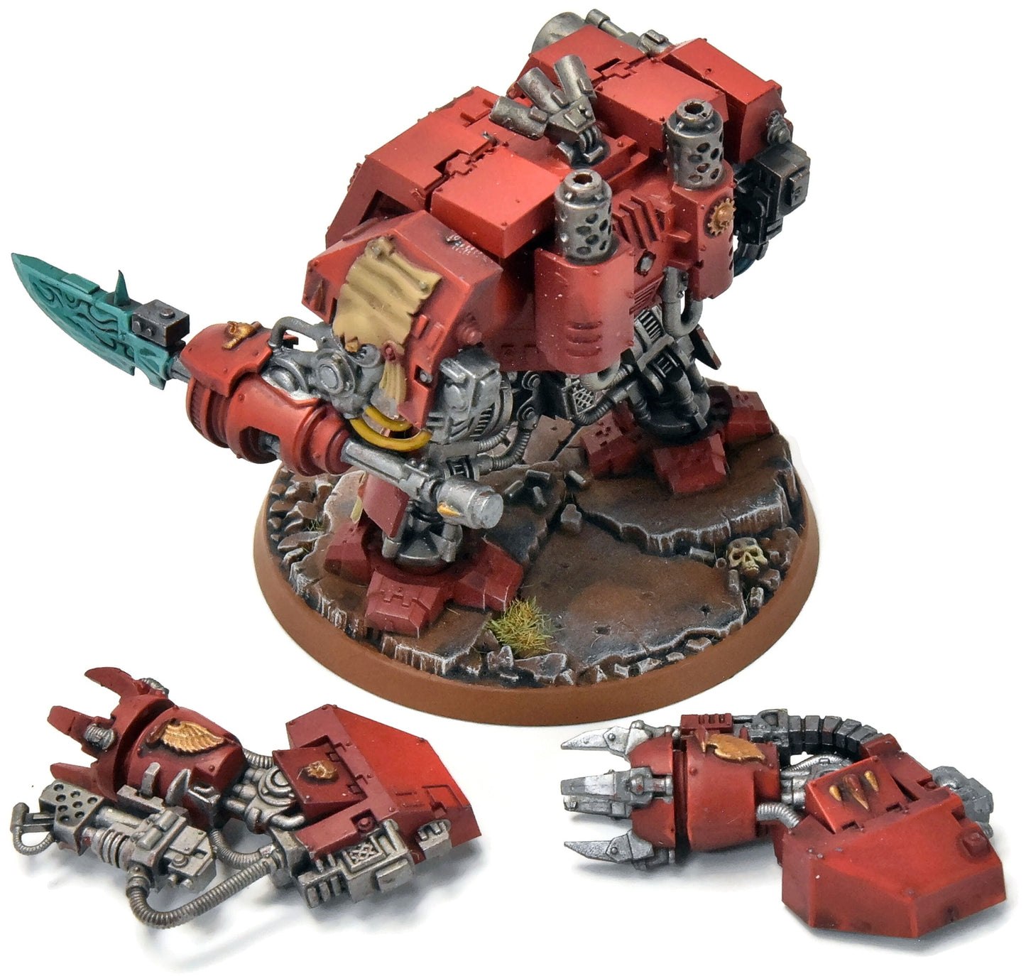 BLOOD ANGELS Dreadnought #1 WELL PAINTED Warhammer 40K