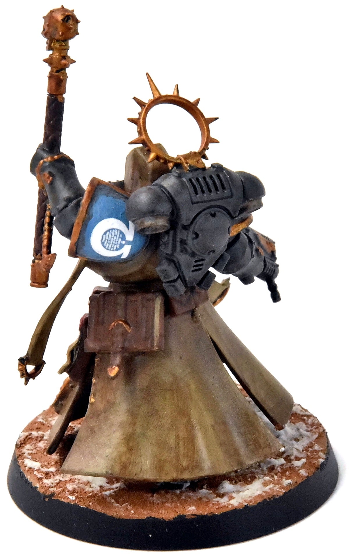 SPACE MARINES Chaplain #1 Ultramarines PRO PAINTED Warhammer 40K