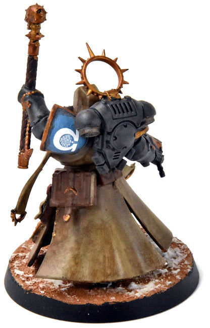 SPACE MARINES Chaplain #1 Ultramarines PRO PAINTED Warhammer 40K