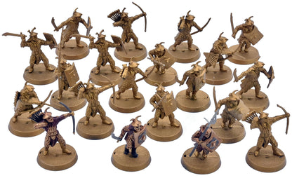 LOTR 20 Easterling Warriors #1 Middle Earth Strategy Battle Game