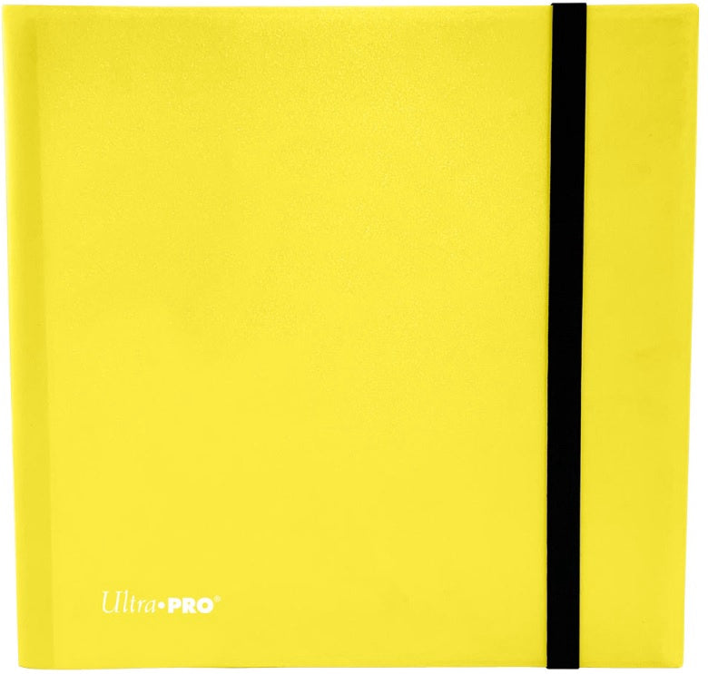 Ultra Pro Binder Pro Eclipse 12 Pocket Lemon Yellow