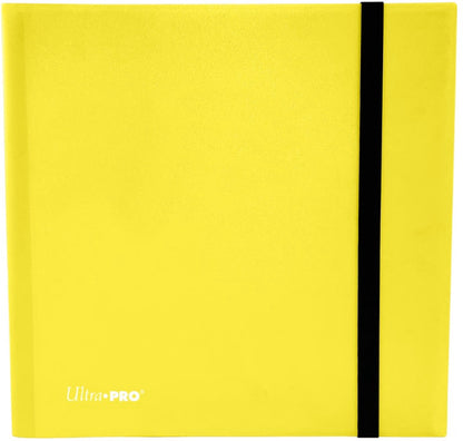 Ultra Pro Binder Pro Eclipse 12 Pocket Lemon Yellow