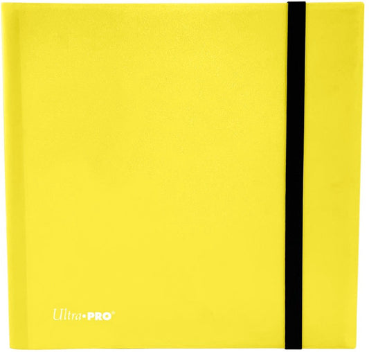 Ultra Pro Binder Pro Eclipse 12 Pocket Lemon Yellow