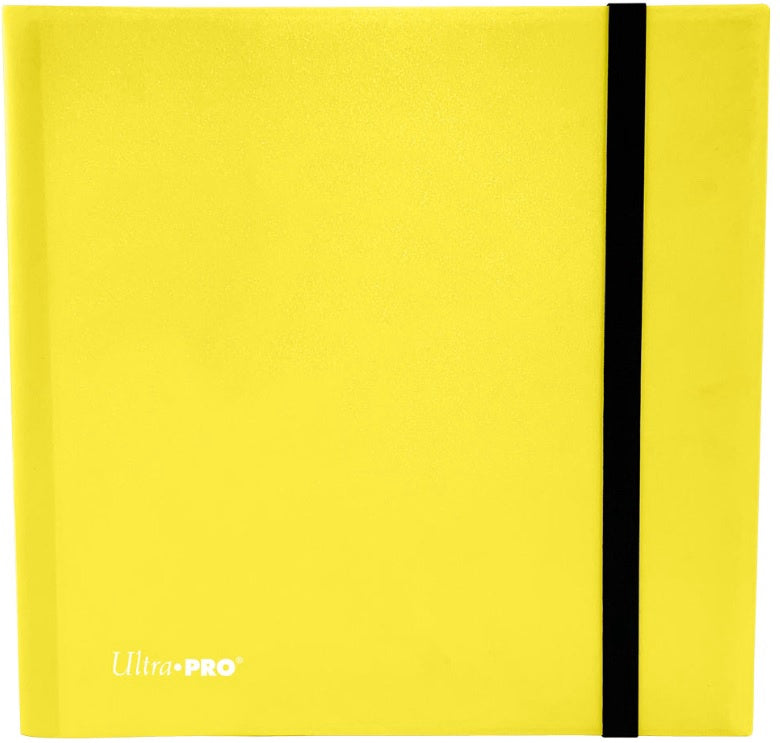 Ultra Pro Binder Pro Eclipse 12 Pocket Lemon Yellow
