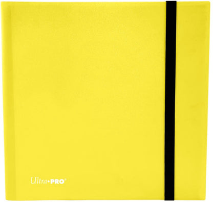 Ultra Pro Binder Pro Eclipse 12 Pocket Lemon Yellow