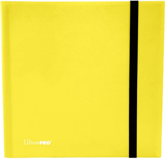 Ultra Pro Binder Pro Eclipse 12 Pocket Lemon Yellow