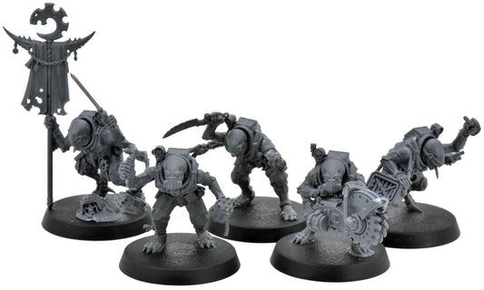GENESTEALER CULTS 5 Acolyte Hybrids Metamorphs #2 Warhammer 40K 7232