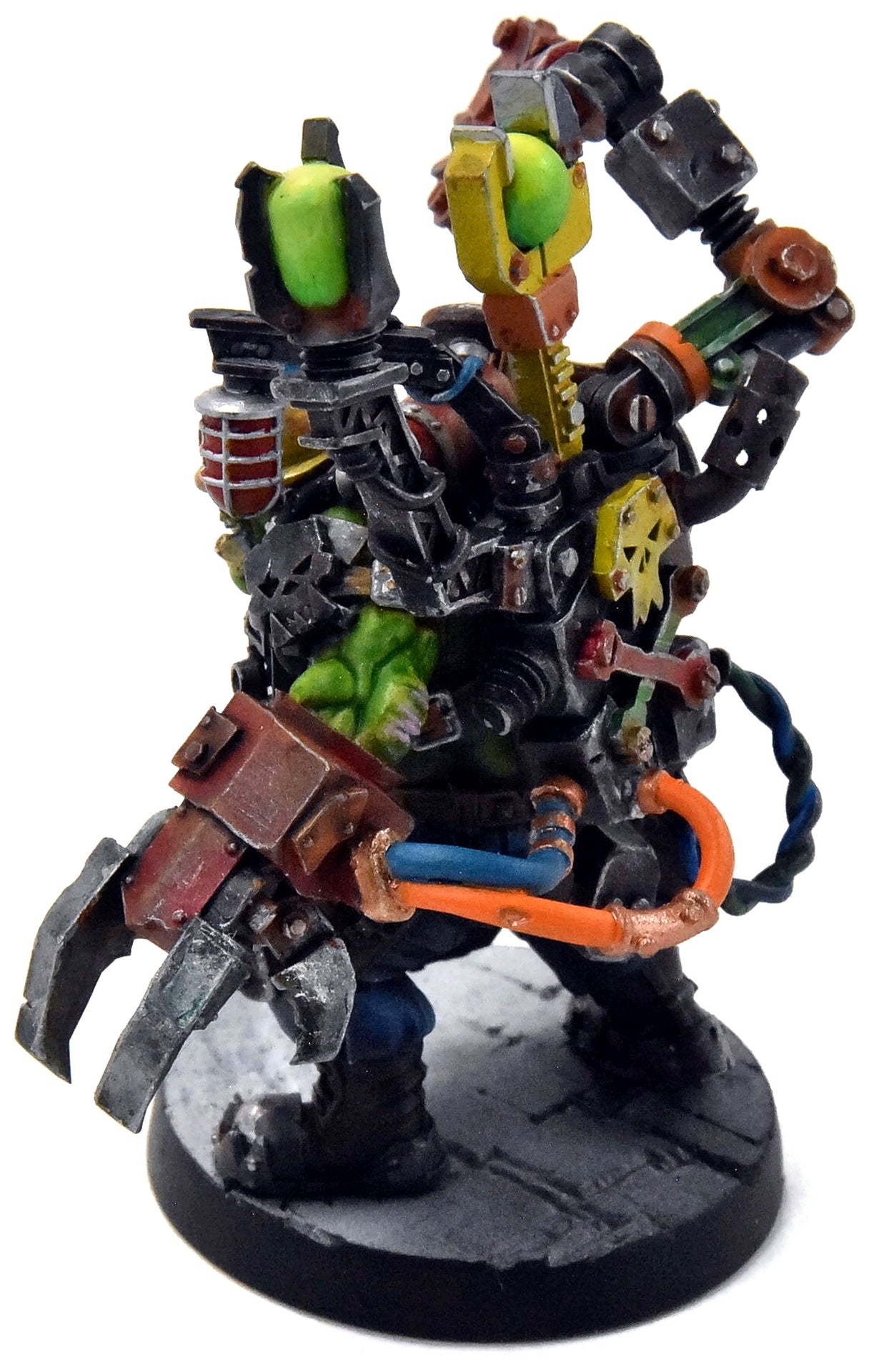 ORKS Big Mek #2 WELL PAINTED not gw Warhammer 40K