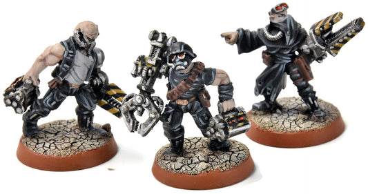 SPACE MARINES 3 Servitors #4 METAL PRO PAINTED Warhammer 40K