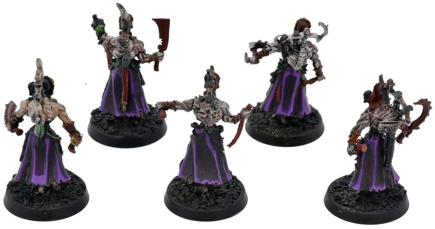DRUKHARI 5 Wracks #4 FINECAST Warhammer 40K Some broken parts