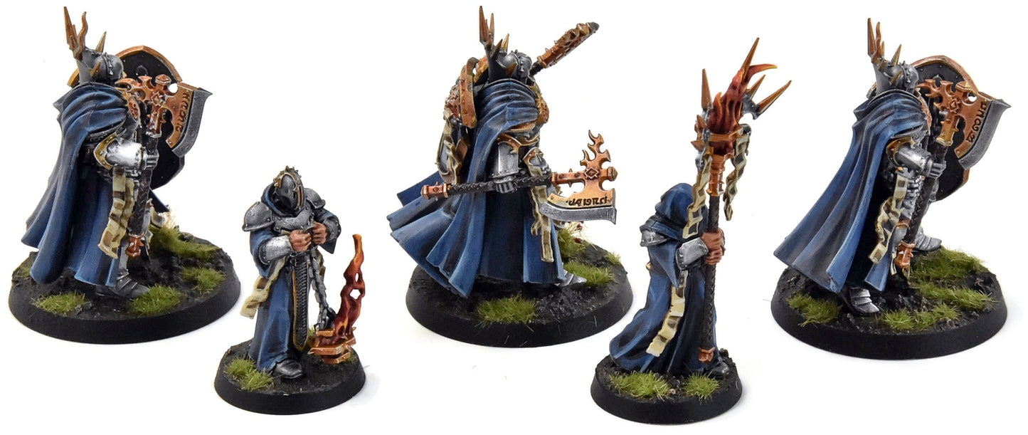 STORMCAST ETERNALS 3 Reclusians with 2 Memorians PRO PAINTED Warhammer Sigmar