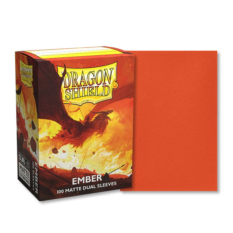 Dragon Shield Sleeves Dual Matte Ember (100)