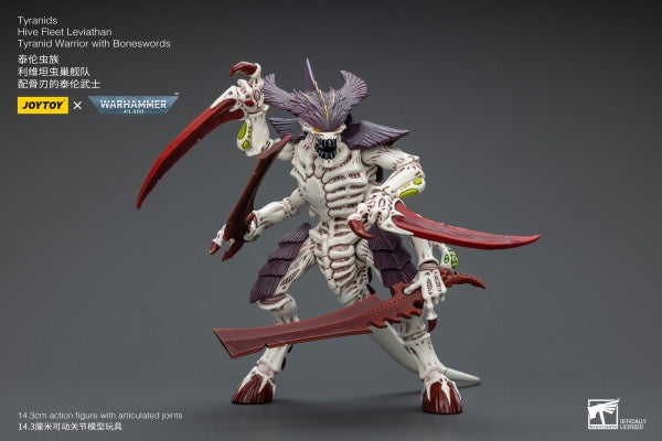 Hive Fleet Leviathan Tyranid Warrior with Boneswords Tyranids Joy Toy
