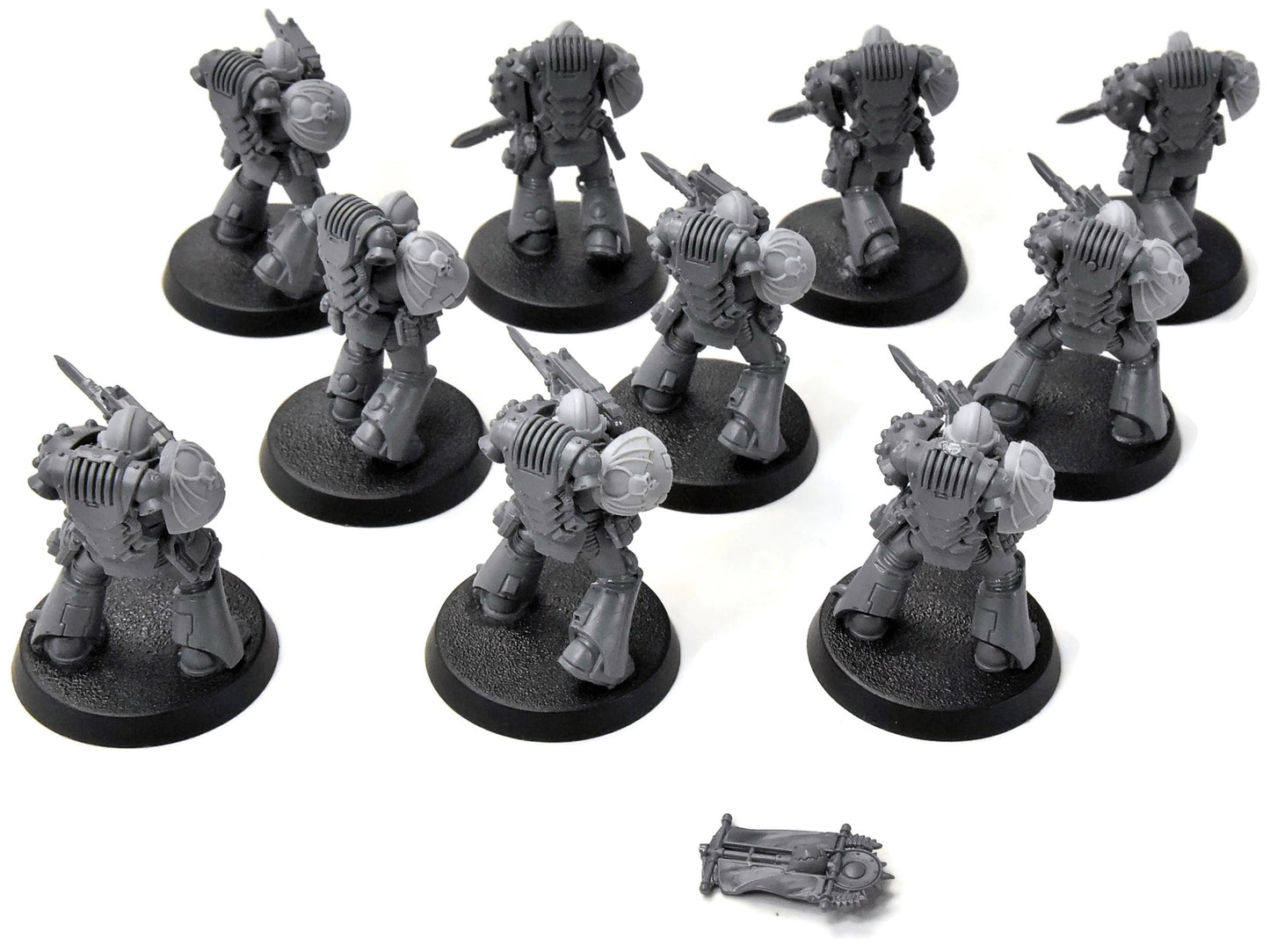 HORUS HERESY 10 Night Lords Tactical Marines #2 Forge World Upgrades 30K